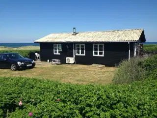 L�nstrup: Sommerhus til 6 personer i Nordjylland kun 50 m. til kysten med panoramaudsigt over Vester