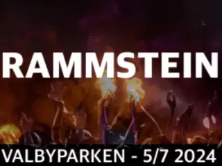 Rammstein Koncertbillet