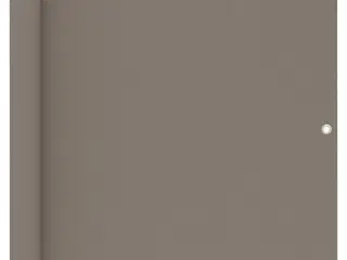 Altanafskærmning 90x600 cm oxfordstof gråbrun