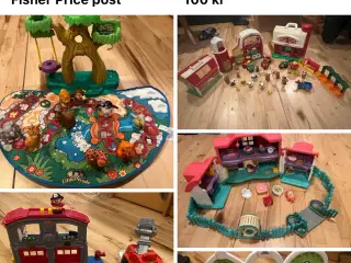 Fisher Price legetøj og blandet legetøj