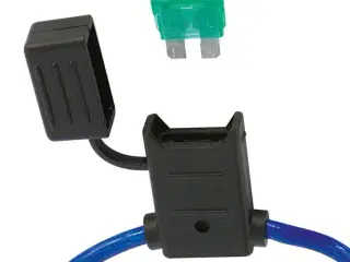 Sikringsholder med låg