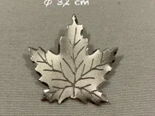 Canadisk broche i Sterling 