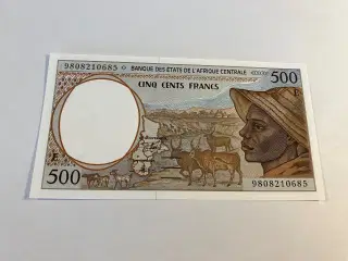 500 Francs Central African States