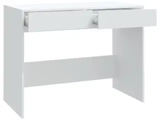 Skrivebord 101x50x76,5 cm spånplade hvid