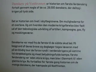 danskere på vestfronten 1914-1918, claus bundgård 