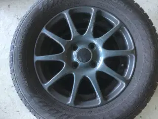 175/70/14 vinterdæk m fælge