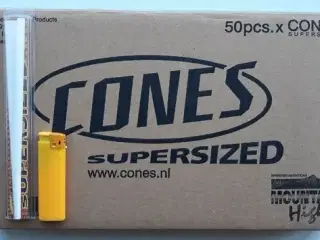 1 kasse cones Super size
