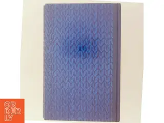 Blå hardback bog