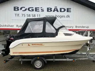 470 Cruiser med 40 hk Mercury-EFI 4 takt og 1000 kg Brenderup bådtrailer
