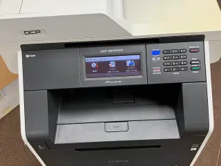 Laserprinter/kopimaskine med scan