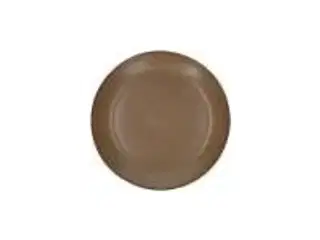 24 stk. Tallerken coupe brun 210 mm Terracotta