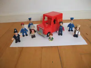 Postmand Per Figurer+Bil