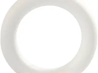 Ring, str. 12 cm, tykkelse 20 mm, hvid, 1 stk.