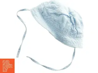 Blå og hvid stribet solhat til baby fra H&M (str. 56)