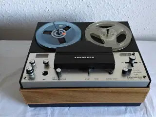 Tandberg 4 spors spolebåndoptager S1700 +tilbehør 