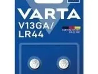 8 stk. Batteri LR44 2 stk Varta