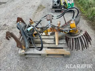 Hydraulisk ukrudsbørste