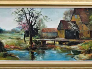 Maleri af Vagn Ove Sehnach (f. 1931-)