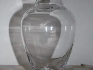 Holmegaard Amfora vase, klar, mellem