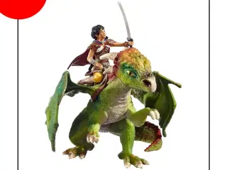 Schleich 70447 Dragon Rider Kishay and Nugur (2011