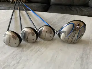 KING COBRA Driver & Fairwaykøller 3 - 5 og 7