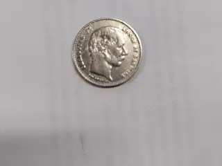 Danmark 1 krone sølvmønt 1898