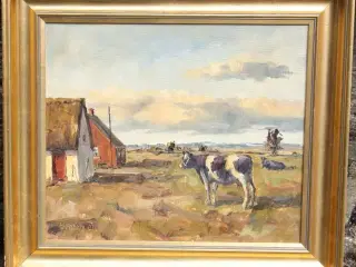 Maleri af Svend Ørbech Jacobsen
