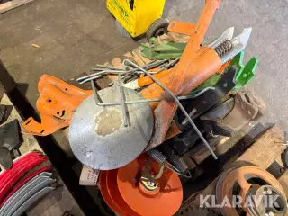 Rotor harve dele