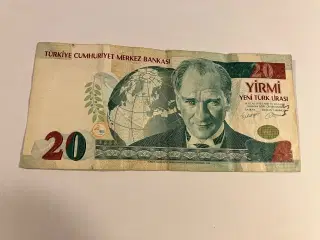 20 New Lira - Turkey