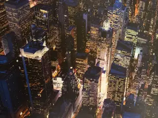 New York Billede 140 cm x 200 cm