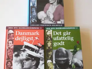 Den nye Danmarkskrønnike 1-3 (3 bøger)