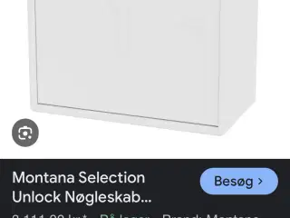 Montana nøgleskab - nyt