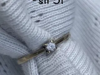 8 karat guldring 