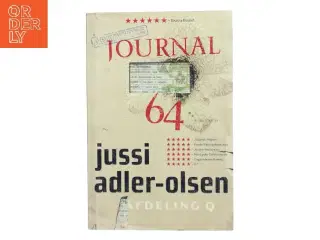 Journal 64 af Jussi Adler-Olsen (Bog)