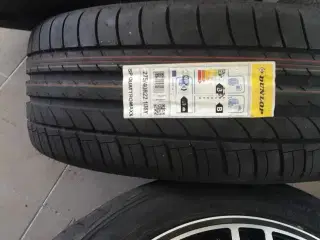 Alufælge 22" med dæk  5X120 ET 35