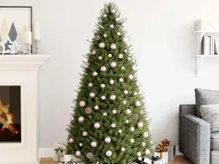Julekuglesæt 100 stk. pink