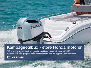 Kampagne tilbud store Honda påhængsmotorer
