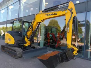 yanmar sv60 stor lyspakke blink  kamera bag. varme  aircon  radio, autogas propotionalstyring i joystick