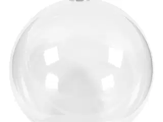Deko-kugle, diam. 13,6 cm, transparent, 1 stk.
