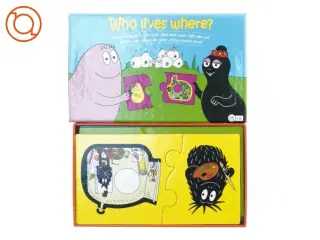 Barbapapa who lives where fra Barbotoys (str. 20 x 12 cm)
