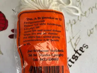Bomuld væge rundsnor 