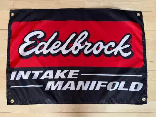 Flag med Edelbrock