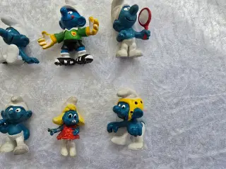 10 Stk. Smølfer sælges samlet