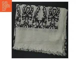 Dekorativt tørklæde med mønster fra Ystrdy (str. 195 x 100 cm)