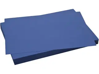 Karton, ark 50x70 cm, 270 g, mørk blå, 10ark/ 1 pk.