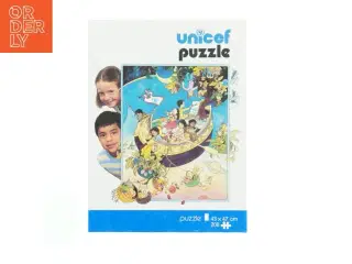 UNICEF puslespil fra UNICEF (str. 43 x 47 cm)