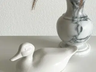 And, figur m hvid glasur, NB