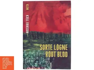 'Sorte løgne rødt blod' af Kjell Eriksson (bog)