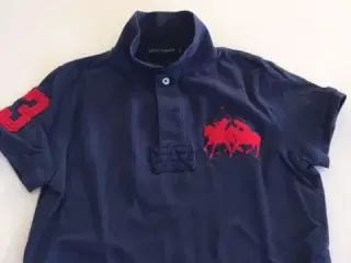 Marineblå polo-shirt fra Ralph Lauren