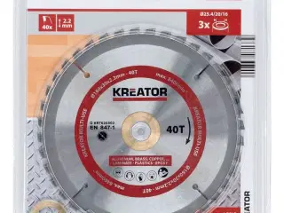 Rundsavsklinge 160 mm ALU - 40 HM tænder